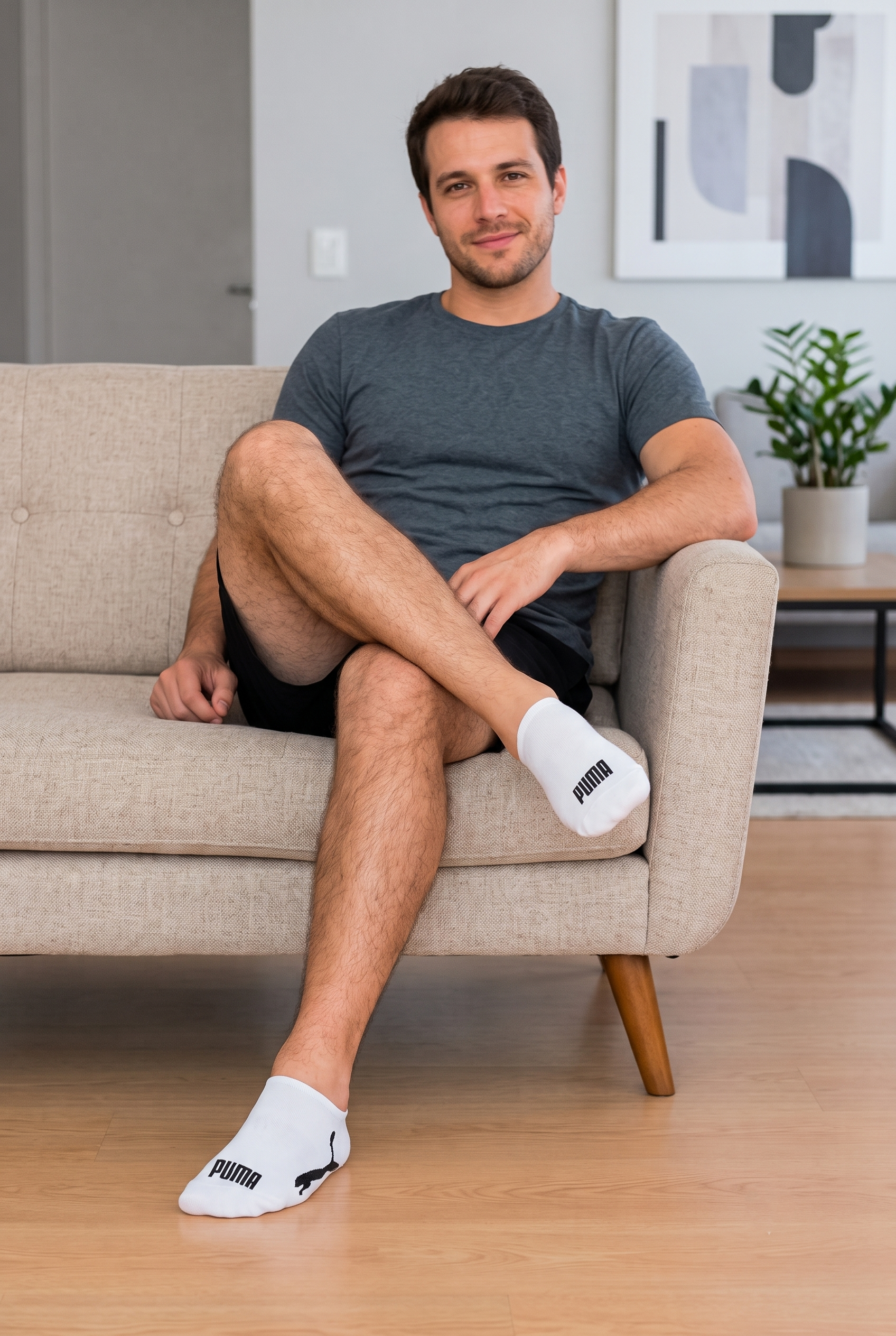 Kit 9 Pares Meias Puma Sapatilha Soquete Invisível Original | Conforto no Dia a Dia