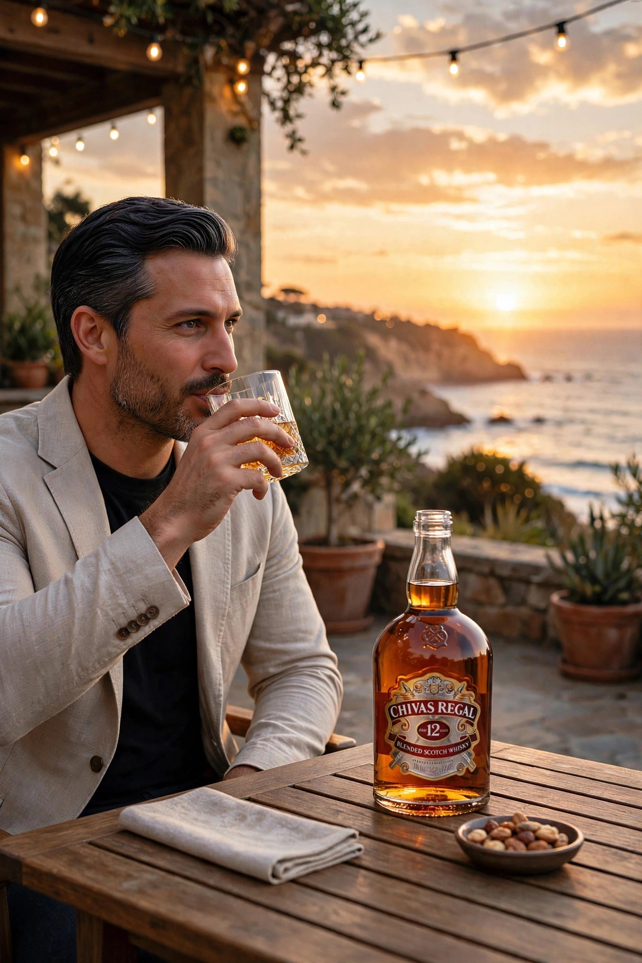 Whisky Importado Chivas Regal 12 Anos 1 Litro Blended Scotch Whisky Premium